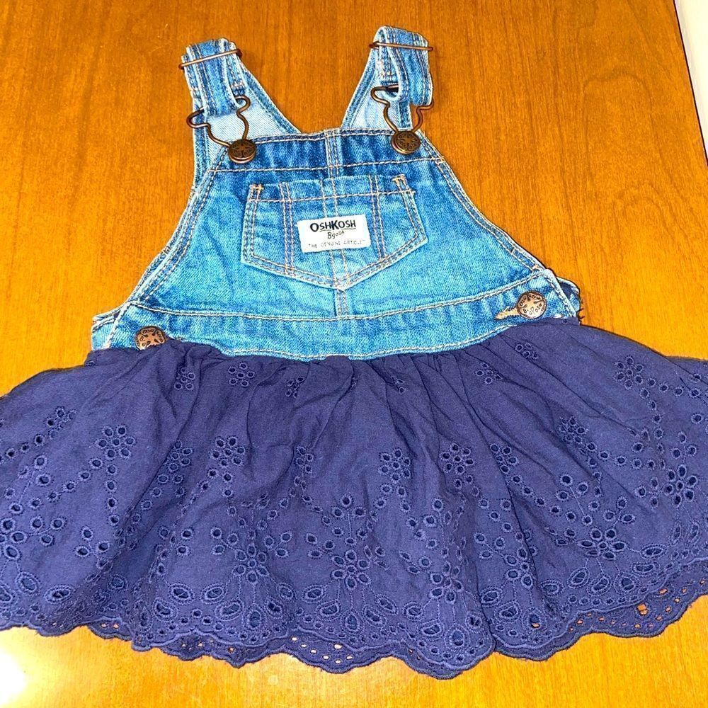 Vintage Oshkosh bib dress 